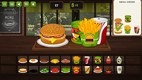 Burger Master. Cooking Simulator