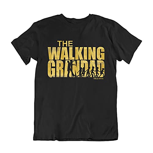 buzz shirts Gift For Grandfathers - The Walking Grandad - Mens Organic Cotton T-Shirt TV Show Gift