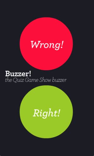 Buzzer! Quiz game show buzzer