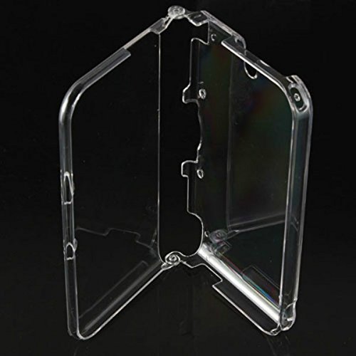 C-FUNN Caja Dura De Cristal Transparente Cubierta De La Carcasa para Nintendo 3Ds XL Ll