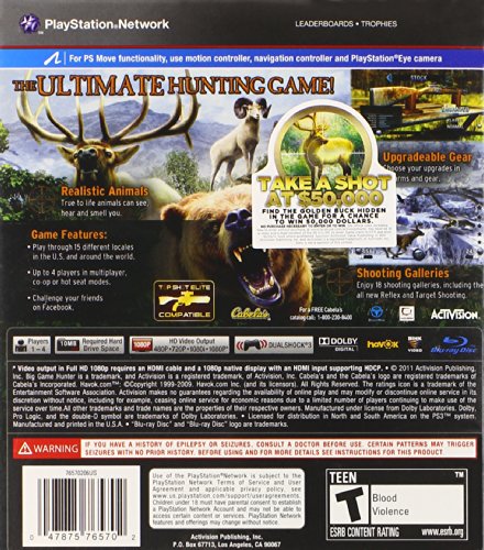 Cabela's Big Game Hunter 2012 [Importación Inglesa]
