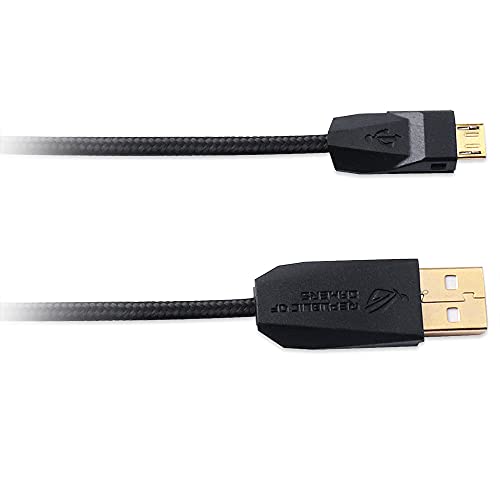 Cable de datos de audio micro USB compatible con auriculares ASUS ROG Strix Fusion 300 500 700