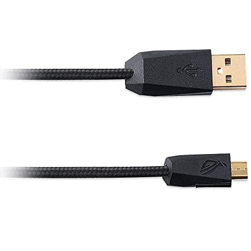 Cable de datos de audio micro USB compatible con auriculares ASUS ROG Strix Fusion 300 500 700