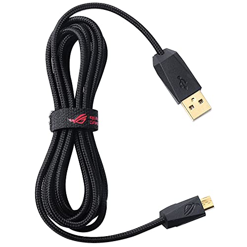 Cable de datos de audio micro USB compatible con auriculares ASUS ROG Strix Fusion 300 500 700