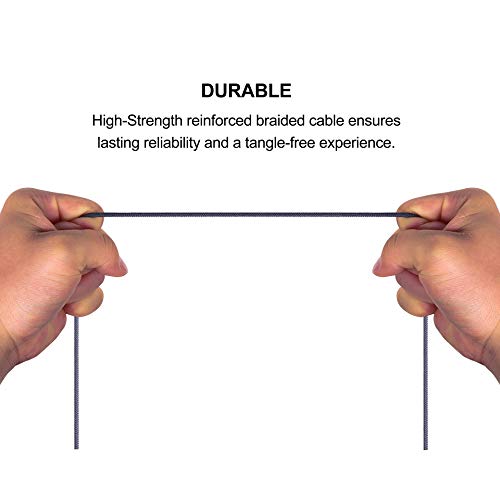 Cable de repuesto para auriculares con control de volumen y interruptor de silencio original para micrófono, compatible con Logitech G433, G233, G Pro, G Pro X y mando PS4 Xbox One (200 cm)