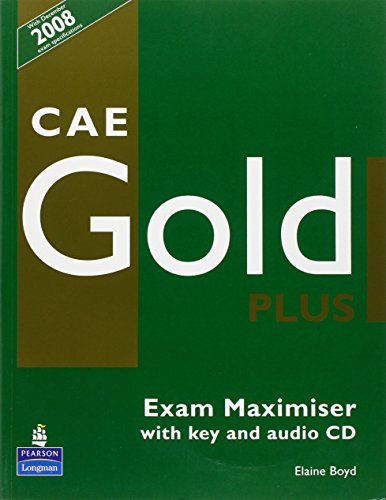 CAE Gold PLus Maximiser and CD with key Pack