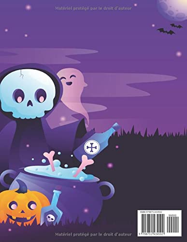 Cahier d'activités scolaires Halloween dès 4 ans 1: In this book, we offer you a set of various activities and games, especially on Halloween, as a ... on the occasion of this upcoming holiday.