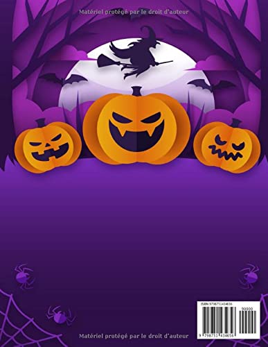 Cahier d'activités scolaires Halloween dès 4 ans 4: In this book, we offer you a set of various activities and games, especially on Halloween, as a ... on the occasion of this upcoming holiday.