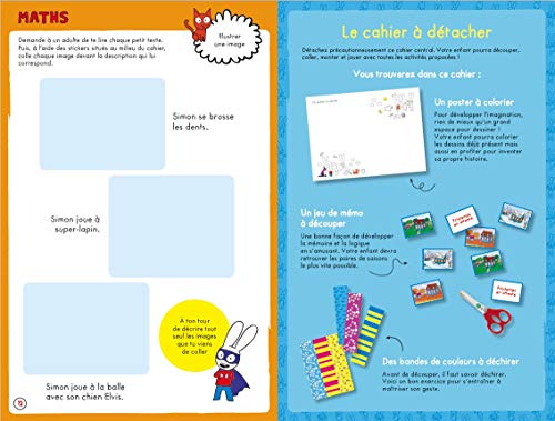 Cahier de vacances Simon - De la TPS à la PS: 2-3 ans
