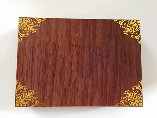 Caja de madera con pendientes o llaveros de The Legend of Zelda Twilight Princess (incluye Trifuerza) Red -10 sets