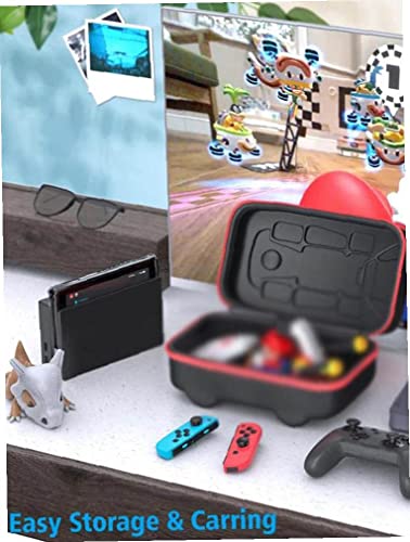 Caja de transporte compatible con Nintendo Switch Mario Kart Live Portable Travel Accesorios Robustos y largos.