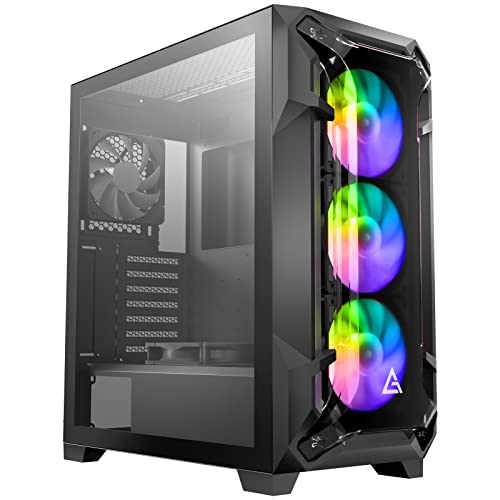 Caja Gaming ANTEC DF600 Flux ATX 2XUSB3.0 SIN Fuente RGB