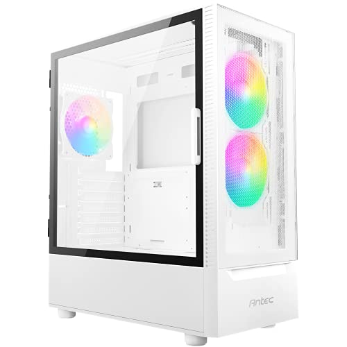 CAJA GAMING ANTEC NX410 ATX 2XUSB2.0 1XUSB3.0 SIN FUENTE BLANCO RGB