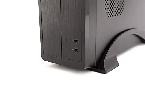 Caja SOBREMESA/Micro-ATX COOLBOX T300 Slim 500W 2USB3.0 Negra