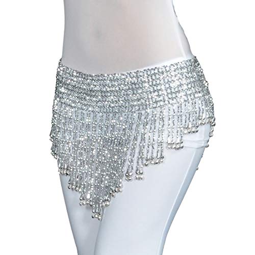 Calcifer Triangle Tirantes Caderas Cinturón de Danza del Vientre, Cinturón de Cadera Cadena Falda de Cintura Bufanda de Cadera