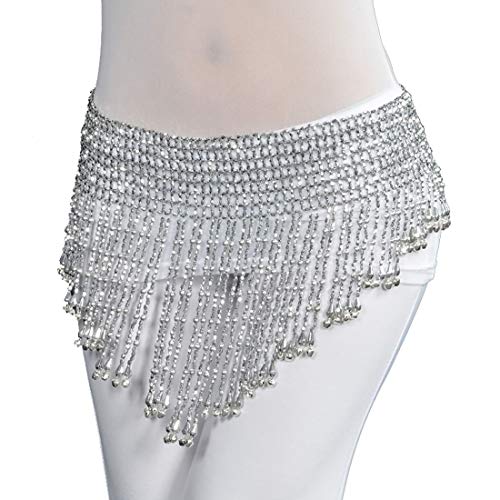 Calcifer Triangle Tirantes Caderas Cinturón de Danza del Vientre, Cinturón de Cadera Cadena Falda de Cintura Bufanda de Cadera