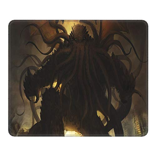 Call Cool Of Cthulhu Dark Monster Gaming Mouse Pad Mouse Pad Alfombrilla de ratón antideslizante Base de goma para juegos Rectángulo Alfombrilla de ratón para ordenador portátil PC teclado