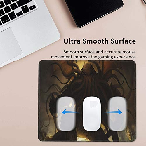 Call Cool Of Cthulhu Dark Monster Gaming Mouse Pad Mouse Pad Alfombrilla de ratón antideslizante Base de goma para juegos Rectángulo Alfombrilla de ratón para ordenador portátil PC teclado