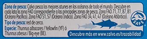 Calvo - Atún Claro en Aceite de Girasol, 80 gr, paquete de 24, total: 1920 gr
