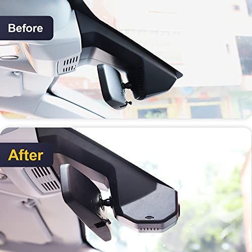 Cámara de Coche para Peugeot 3008/5008/CITROËN C5 Aircross/DS 7 Crossback E-Tense/DS 7 Crossback Ligne Noire, cámara encubierta dedicada Fitcamx 4K,Video WiFi UHD,Tarjeta de 64 GB