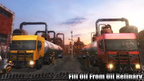 Camión de carga de hidrocarburos simulador de conducción Transport Tycoon: Buque de petróleo juego Transportador aventura Simulación 2018