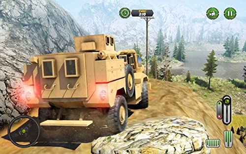 Camión del ejército Conducción Simulador 2018 Fuera del camino Camión Juegos