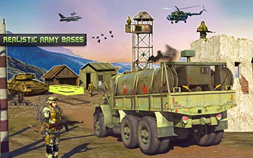 Camión del ejército Conducción Simulador 2018 Fuera del camino Camión Juegos