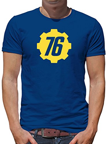 Camiseta TShirt-People Vault 76 Tec Inc para hombre azul cobalto XL