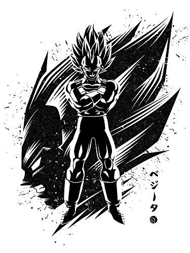 Camisetas La Colmena 4264-Vegeta Perfil Cara (albertocubatas)