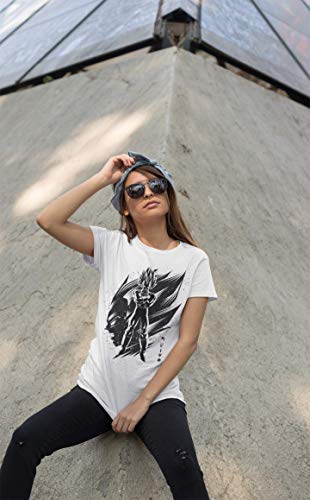 Camisetas La Colmena 4264-Vegeta Perfil Cara (albertocubatas)