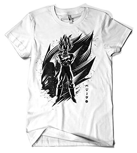 Camisetas La Colmena 4264-Vegeta Perfil Cara (albertocubatas)