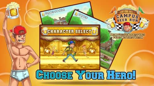 Campus Beer Run - Drunk College Sorority Girls & Frat Boy Party Edition por Juegos Gratis Acción Plus Diversión Aplicaciones