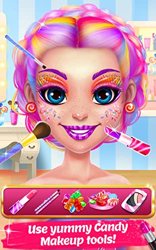Candy Makeup - Sweet Salon Game for Girls