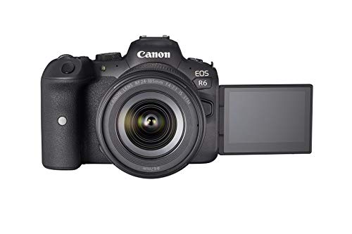 Canon - Cámara + Objetivo EOS R6 y RF 24-105mm F4-7.1 IS STM, Negro