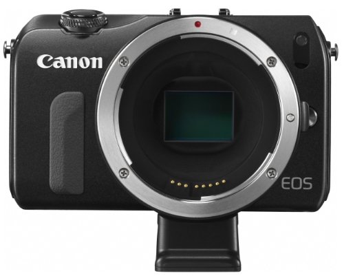 Canon EF-EOS M - Adaptador para Objetivos de cámaras Canon (Montura EF-M, Compatible con EOS M), Color Negro
