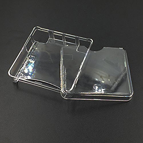 Carcasa protectora de cristal para consola de juegos Gameboy Advance SP GBA SP - transparente