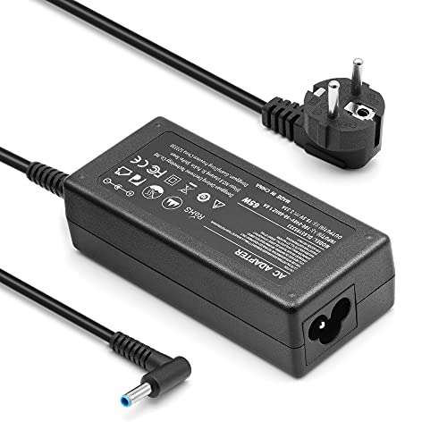 Cargador de Fuente de alimentación 65W 19.5V 3.33A para HP Pavilion 11 13 15 Stream 11 13 14 Split 13 Elitebook Folio 1040 G1 HP 215240250255 G2 741727-001 710412-001 Conector: 4.5 x 3, 0 mm