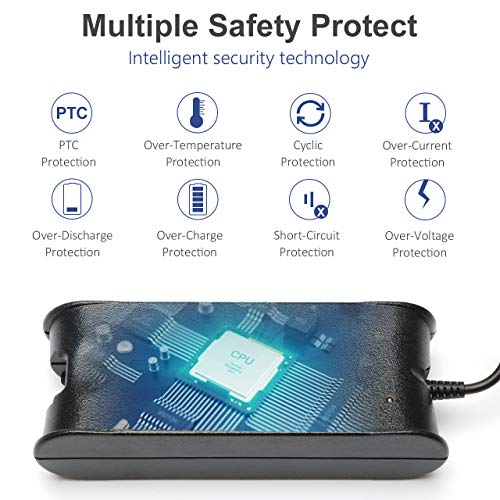 Cargador portátil de 90W 19.5V 4.62A para DELL XPS 13 Inspiron 15 17 13 Fuente de alimentación, DELL Latitude e5420 6000 D630 15 5000 6320 Notebook EUR 7,4 * 5,0 mm