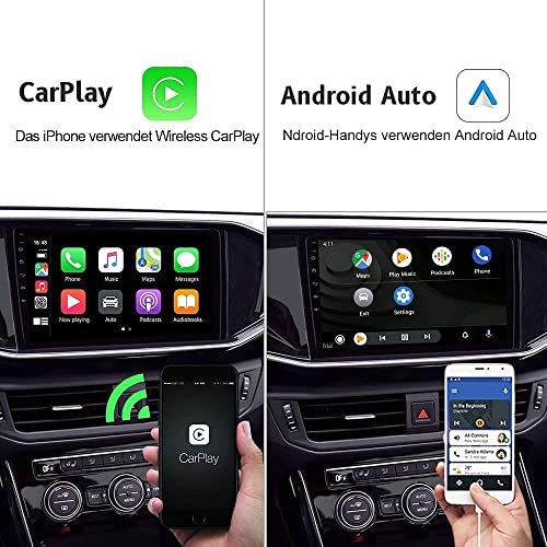 Carlinkit CarPlay inalámbrico y Android Auto con cable USB dongle,Compatible con Radio de Coche Android 4.4.2 y Superior(Instale con éxito autokit.apk en la radio de su automóvil antes de comprar)