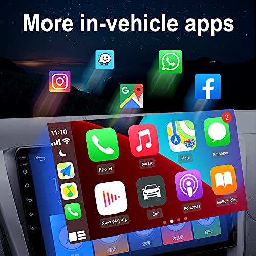 Carlinkit CarPlay inalámbrico y Android Auto con cable USB dongle,Compatible con Radio de Coche Android 4.4.2 y Superior(Instale con éxito autokit.apk en la radio de su automóvil antes de comprar)