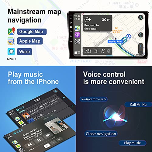 Carlinkit CarPlay inalámbrico y Android Auto con cable USB dongle,Compatible con Radio de Coche Android 4.4.2 y Superior(Instale con éxito autokit.apk en la radio de su automóvil antes de comprar)