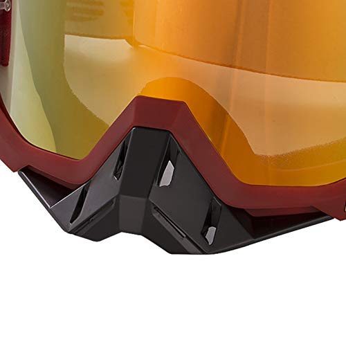Carolilly - Gafas de motocross para motocicleta, gafas de esquí, gafas de snowboard para hombres y mujeres, con aislamiento antivaho, resistente al viento, a prueba de polvo