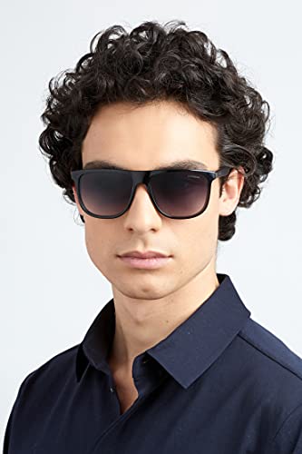 Carrera 5003 JJ DDL Gafas de Sol, Negro, 58 mm Unisex Adulto