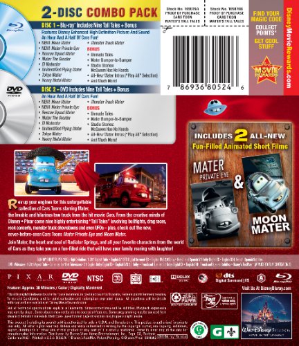 Cars Toon: Mater'S Tall Tales (2 Blu-Ray) [Edizione: Stati Uniti] [USA] [Blu-ray]