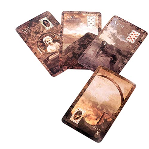 Cartas del Tarot de La Leyenda del Mago Laird,The Legend of The Wizard Laird Tarot ​​Cards,Tarot Card,Firend Game