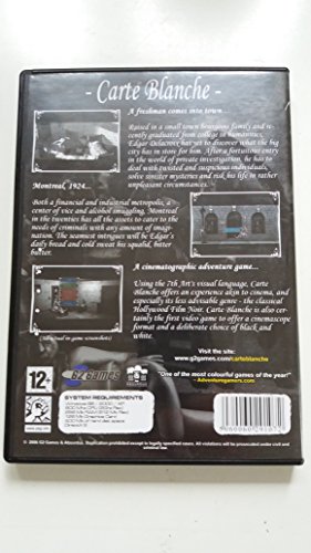 Carte Blanche with Free 128MB USB Drive and Limbo of the Lost Demo (PC CD) [Importación Inglesa]