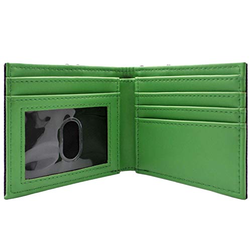 Cartera de Batman The Joker Estilo de traje de carbono Lila