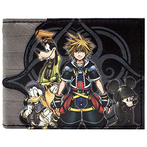 Cartera de Kingdom Hearts Destiny is The Key Gris
