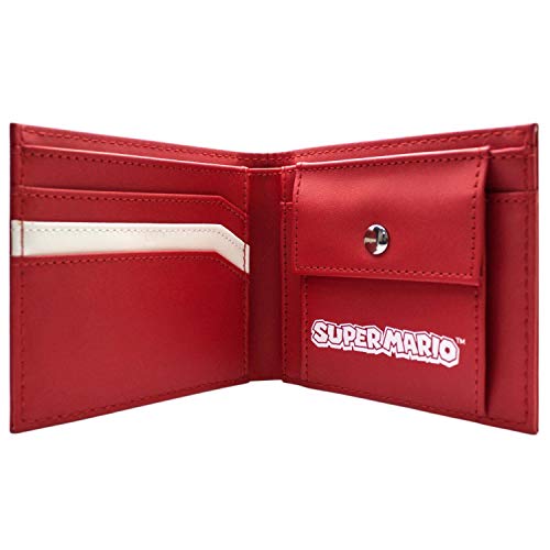Cartera de Nintendo Super Mario Sombrero Logo