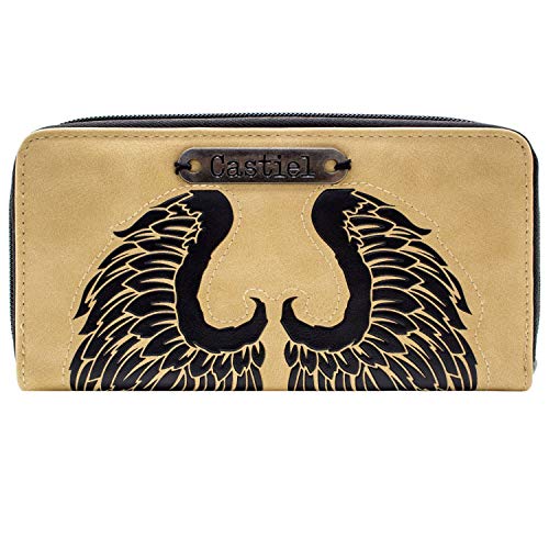 Cartera de Supernatural Castiel's Angel Wings Marrón